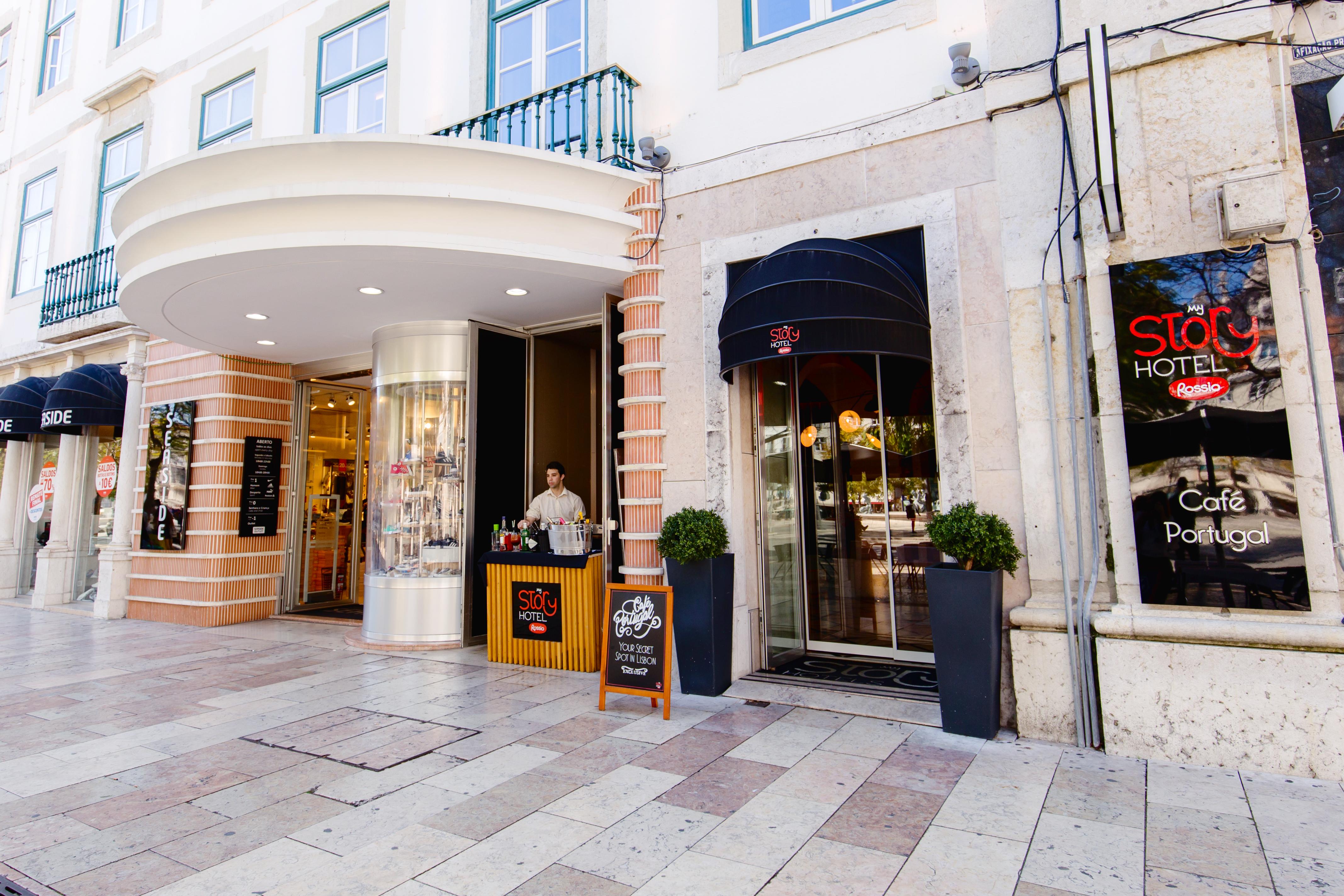 My Story Hotel Rossio Lisbon Bagian luar foto